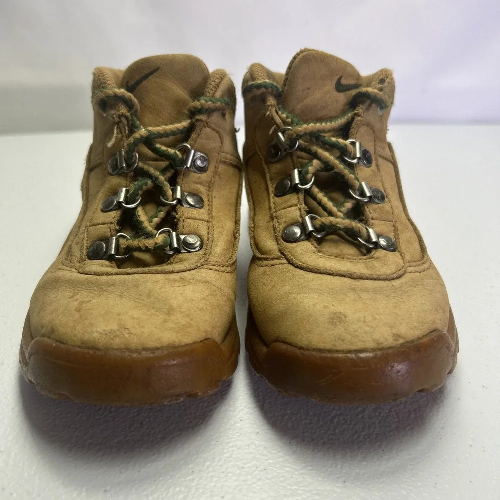 Vtg Nike ACG Rockskipper TD Wheat Tan Toddler Hiking Boots Size 9.5C Rare